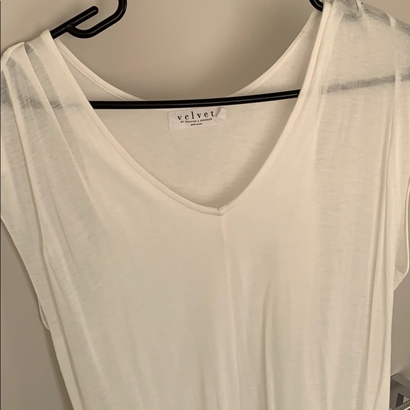 Velvet Earlene Summer Dress in Milk (Off-White) - Picture 5 of 7